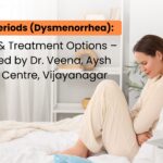 Painful Periods (Dysmenorrhea): Causes & Treatment Options – Explained by Dr. Veena, Aysh Health Centre, Vijayanagar